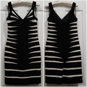 Frank Lyman Design Sleeveless Dress BLK/WHT size8